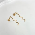 گوشواره کرلی گل - تصویر 2